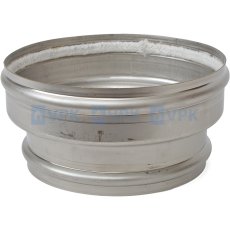 KN10400241 - Prechodka ø200 mm (prevlečná) pre komíny ø200/240 mm (vnútorný/vonkajší ø hrdla)