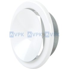 Ventilačný tanier výfukový AN ø100 mm - biely