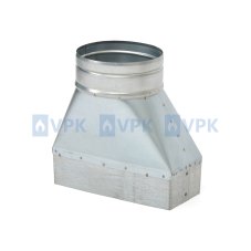 Redukcia na potrubie ø125 mm asymetrická (200x90 mm)