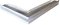Ventlab - ventilační otvor rohový levý 700x500x70 mm - bílý