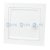 Komínové dvierka 140x140 mm - biele (malé)
