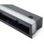Ventlab V-Open - ventilačný otvor rovný 900x100 mm - čierny