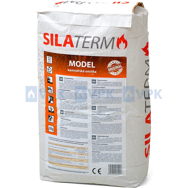 Kachliarska omietka Silaterm MODEL (20 kg)
