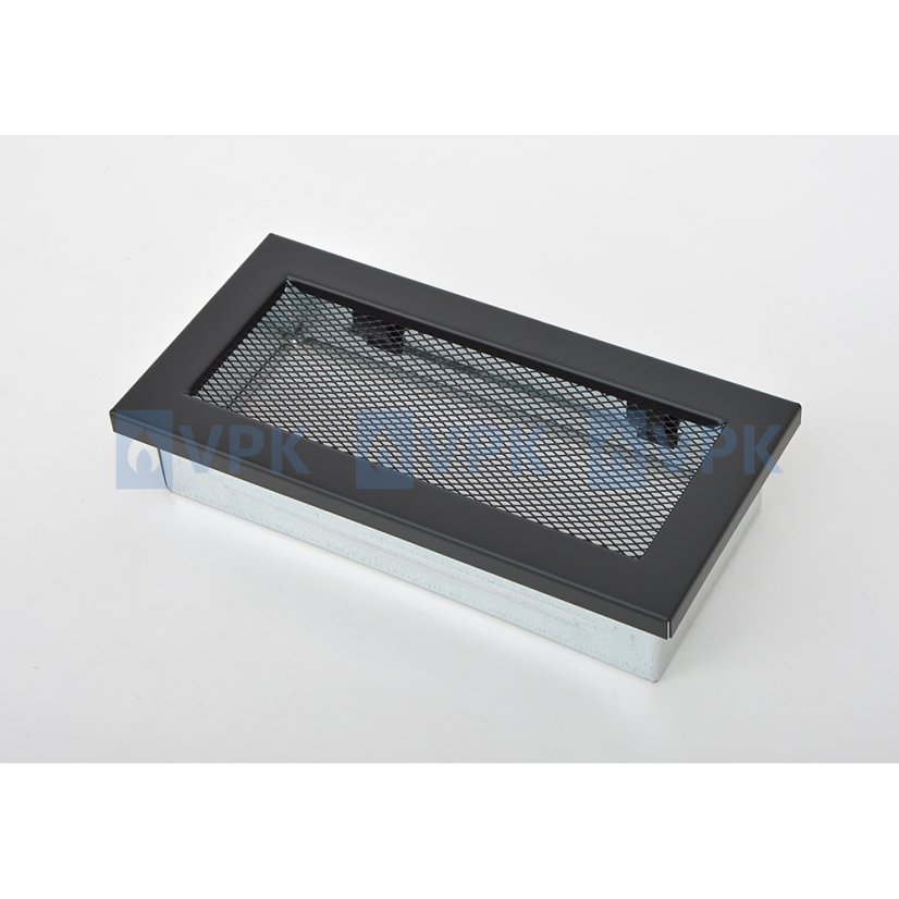 Ventilačná mriežka - čierna (200x90 mm)
