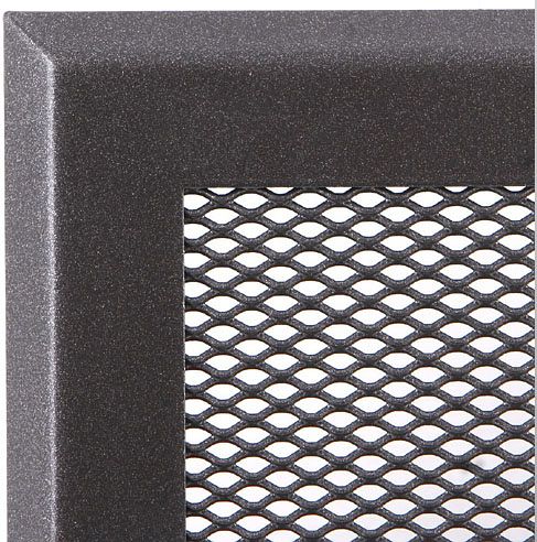 Ventilačná mriežka 10x20 cm - grafit