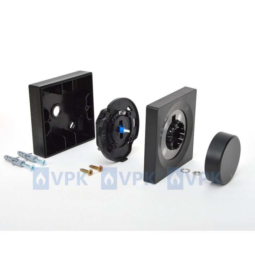 Regulátor otáčok Darco ERO-32MN-1 pre teplovzdušné ventilátory AN-II a ANeco-II - čierny