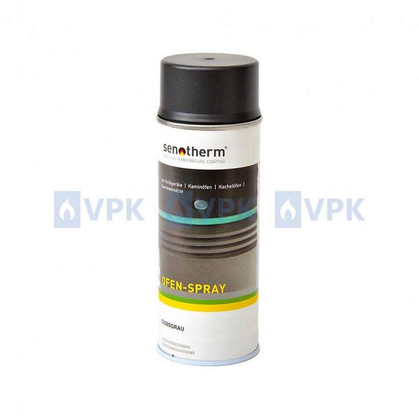 Žiaruvzdorná farba v spreji Senotherm - antracit (400 ml)