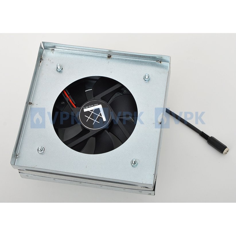 Ventilátor do mriežky Standard 17x17 cm s čidlom - ø100 mm