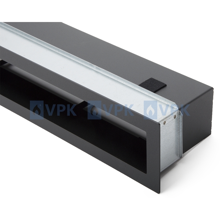 Ventlab V-Open - ventilační otvor rovný 900x100 mm - černý