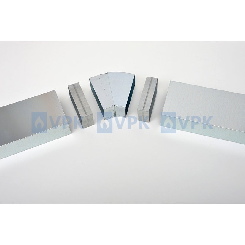 Koleno 25-45° nastavitelné (200x90 mm)