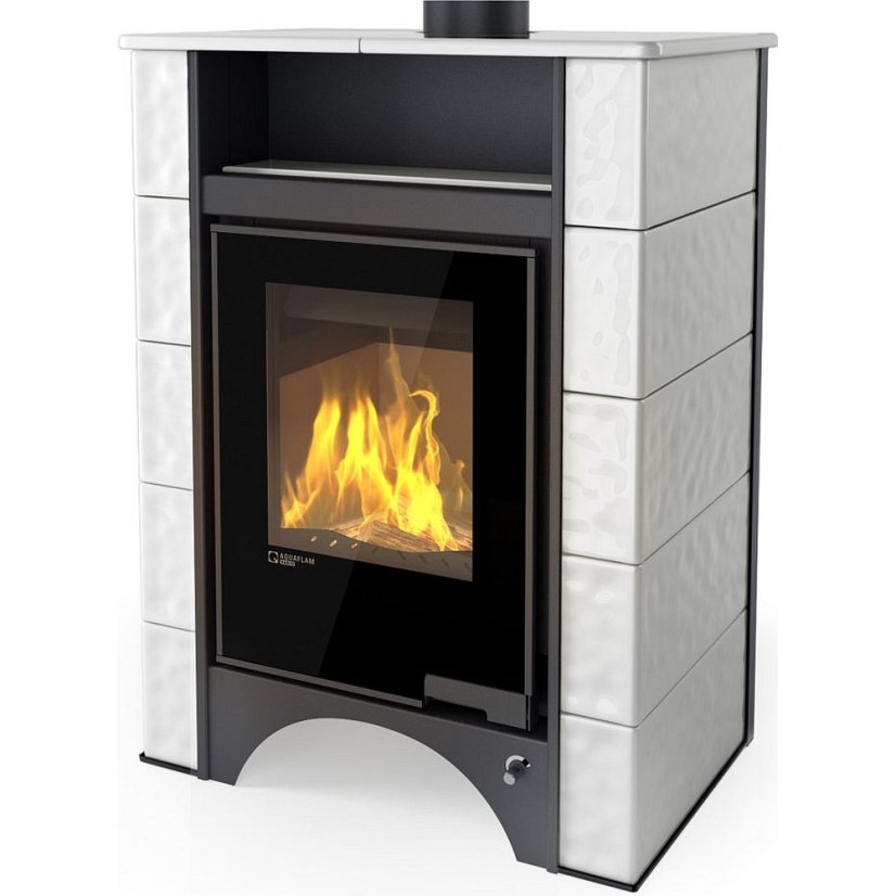 HS Flamingo - AQUAFLAM VARIO ® PERU 11/5kW, kachlica biela, elektronická regulácia