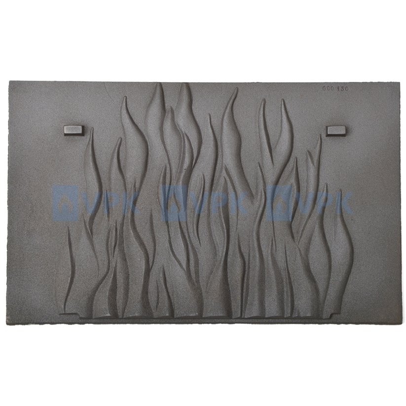 Zadná stena (originálna) do ohniska pre krbové vložky Uniflam, ref. 600130