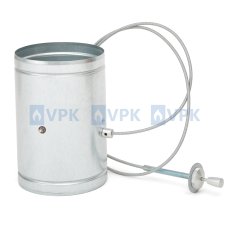 Klapka ø125 mm - ovládanie bovdenom
