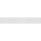 Ventilační otvor LUFT 90x600 mm - bílý