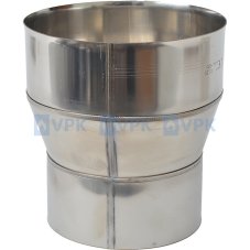 KN10 - Redukcia dymovodu ø150 na 180 mm (v smere po dyme)