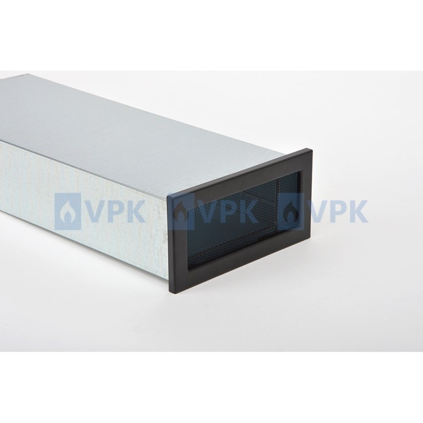 Ventilačná mriežka - čierna (200x90 mm)