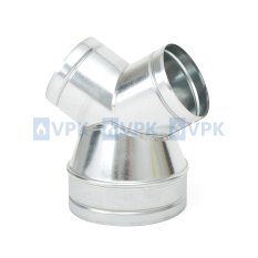 Rozdvojka YR ø150/2x ø100 mm pozink