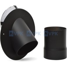 KC20 - Prechodka ø150 mm 45° (vsuvná) pre komíny ø180 mm