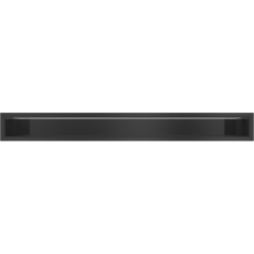 Ventilačný otvor LUFT 90x800 mm - čierny