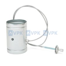 Klapka ø100 mm - ovládanie bovdenom