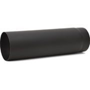 Kouřovod (černý, plech 2 mm) ø180 mm - Trubky