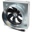Ventilátor do mriežky Standard 17x17 cm s čidlom - ø125 mm