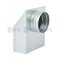 Redukce 90° na potrubí ø125 mm (200x90 mm)