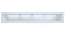 Ventlab V-Open - ventilační otvor rovný 700x100 mm - bílý