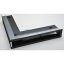 Ventlab - ventilačný otvor rohový 500x500x100 mm - čierny