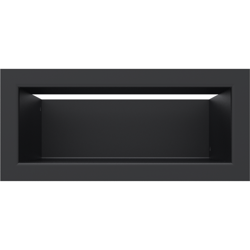 Ventilačný otvor LUFT 90x200 mm - čierny
