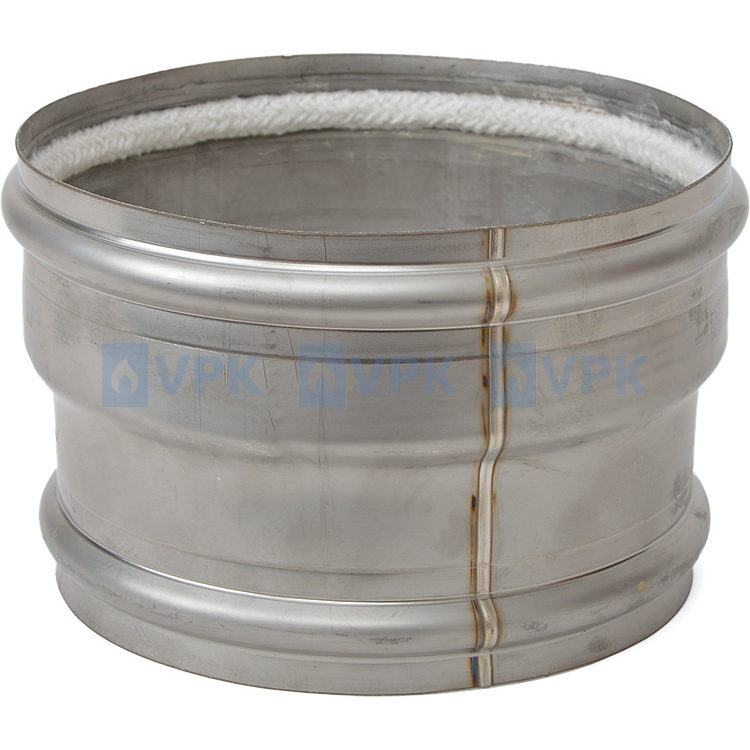 KN10400831 - Prechodka ø180 mm (prevlečná) pre komíny ø180/195 mm (vnútorný/vonkajší ø hrdla)