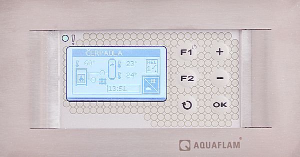 AQUAFLAM - PRIZMAT 7 s automatickou regulací hoření