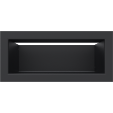 Ventilační otvor LUFT 90x200 mm - černý