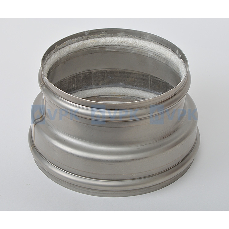 KN10400833 - Prechodka ø180 mm (prevlečná) pre komíny ø200/215 mm (vnútorný/vonkajší ø hrdla)