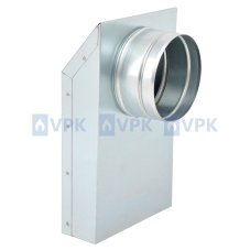 Redukce 90° na potrubí ø100 mm (150x50 mm)