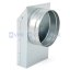 Redukcia 90° na potrubie ø150 mm (150x50 mm)