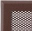 Ventilačná mriežka 10x20 cm - hnedý brokát