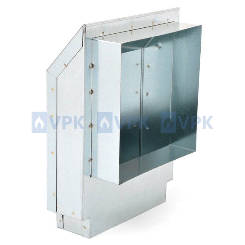 Redukcia 90° - pre mriežky STANDARD 17x17 cm (150x50 mm)