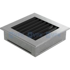 Ventilační mřížka Fresh 17x17 cm - nerezová matná