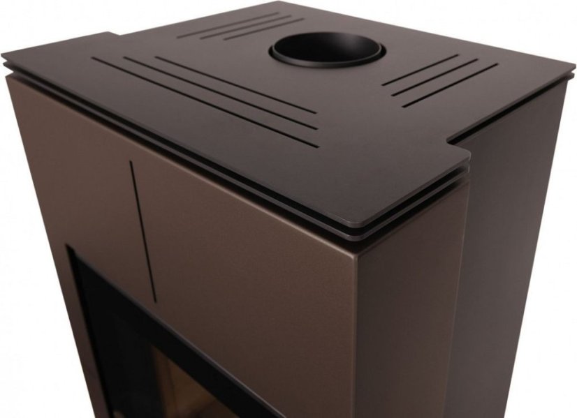 AQUAFLAM VARIO - SAPORO 11/7 kW (hnedá - zamatová)