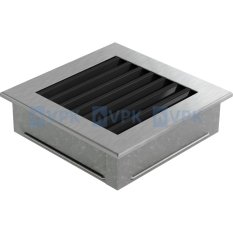 Ventilačná mriežka Fresh 17x17 cm - nerezová matná