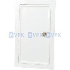 Komínové dvierka - 155x290 mm biele