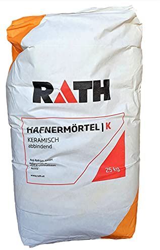 RATH Ostrená hlina Hafnermörtel K 0-1 mm (25 kg)