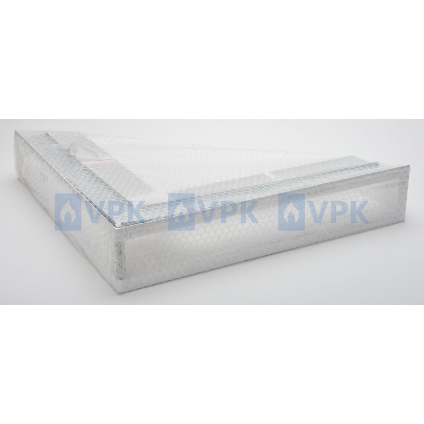 Ventlab - ventilačný otvor rohový 500x500x100 mm - biely