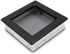Ventilační mřížka Standard 17x17 cm - černá