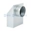 Redukce 90° na potrubí ø125 mm (200x90 mm)