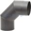 KA20 - Koleno dymovodu 90° / ø150 mm - pevné - antracit