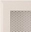 Ventilačná mriežka 10x20 cm - krémový brokát