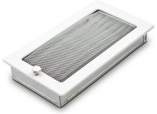 Ventilačná mriežka Standard 17x30 cm so žalúziou - biela