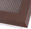 Ventilačná mriežka 10x20 cm - hnedý brokát